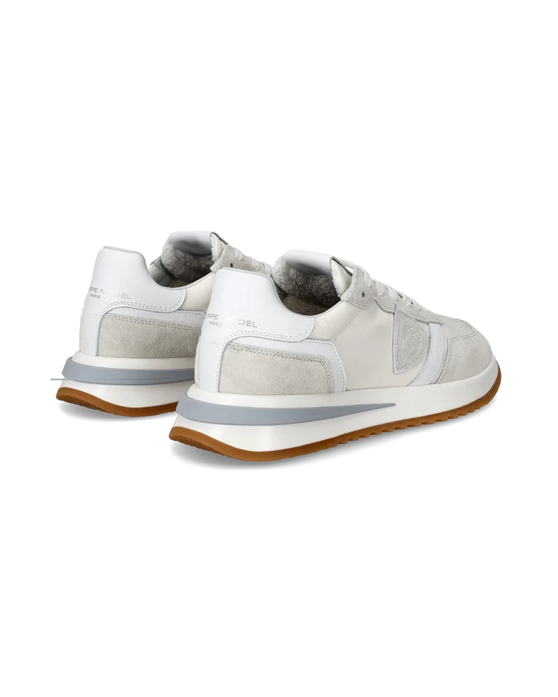 Men's Tropez 2.1 Low-Top Sneakers in Nylon And Leather, White