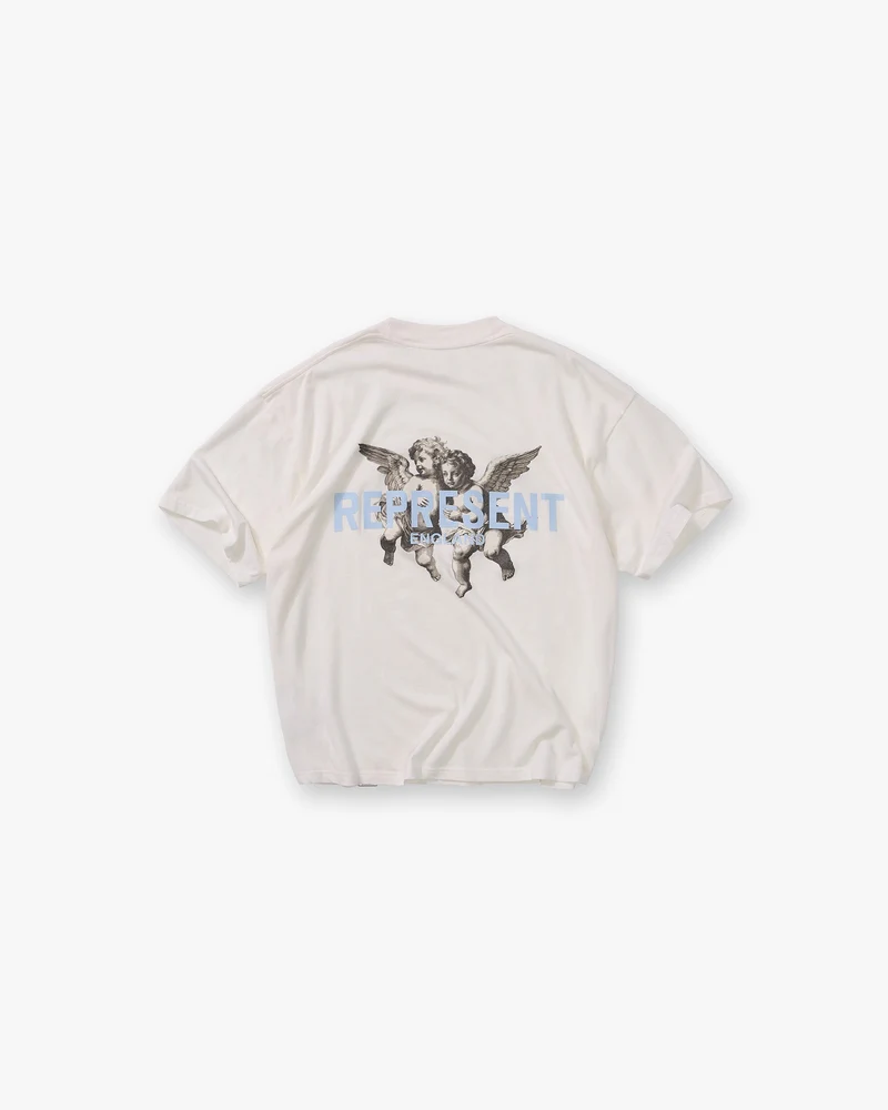 Legacy Cherubs T-Shirt - Flat White