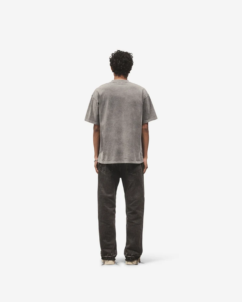 Script Logo T-Shirt - Vintage Grey