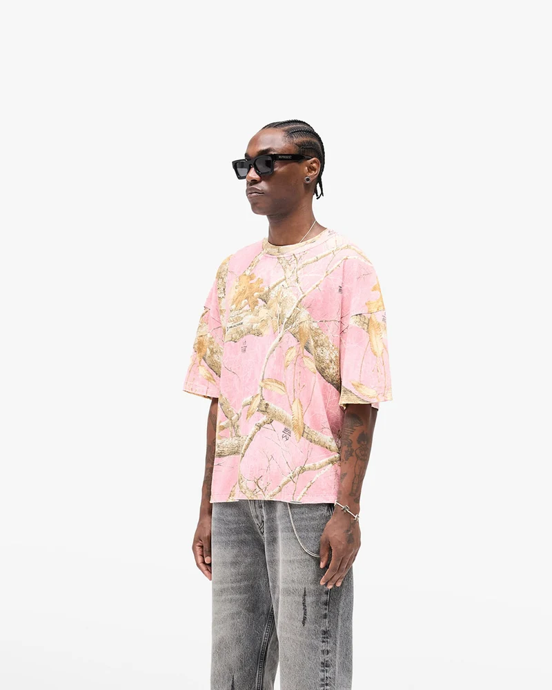 Realtree® T-Shirt - Washed Pink Camo