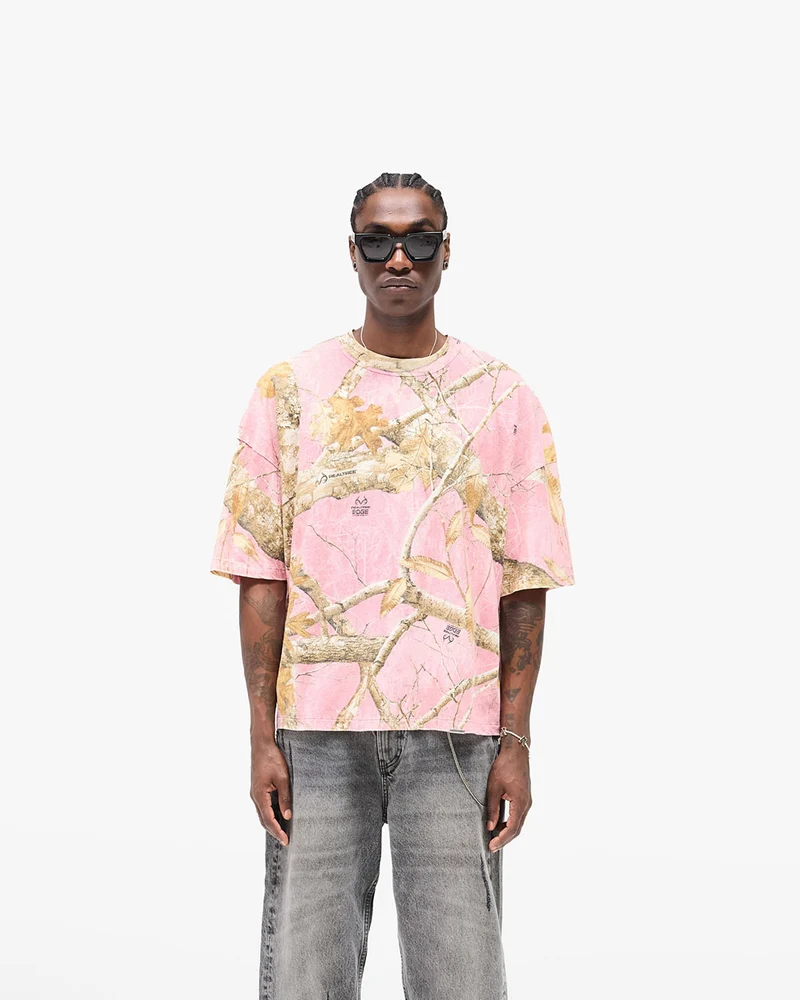 Realtree® T-Shirt - Washed Pink Camo