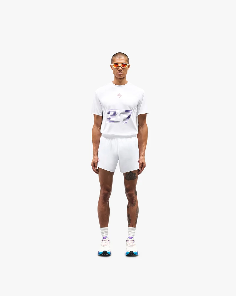 247 Race Marathon Short - White