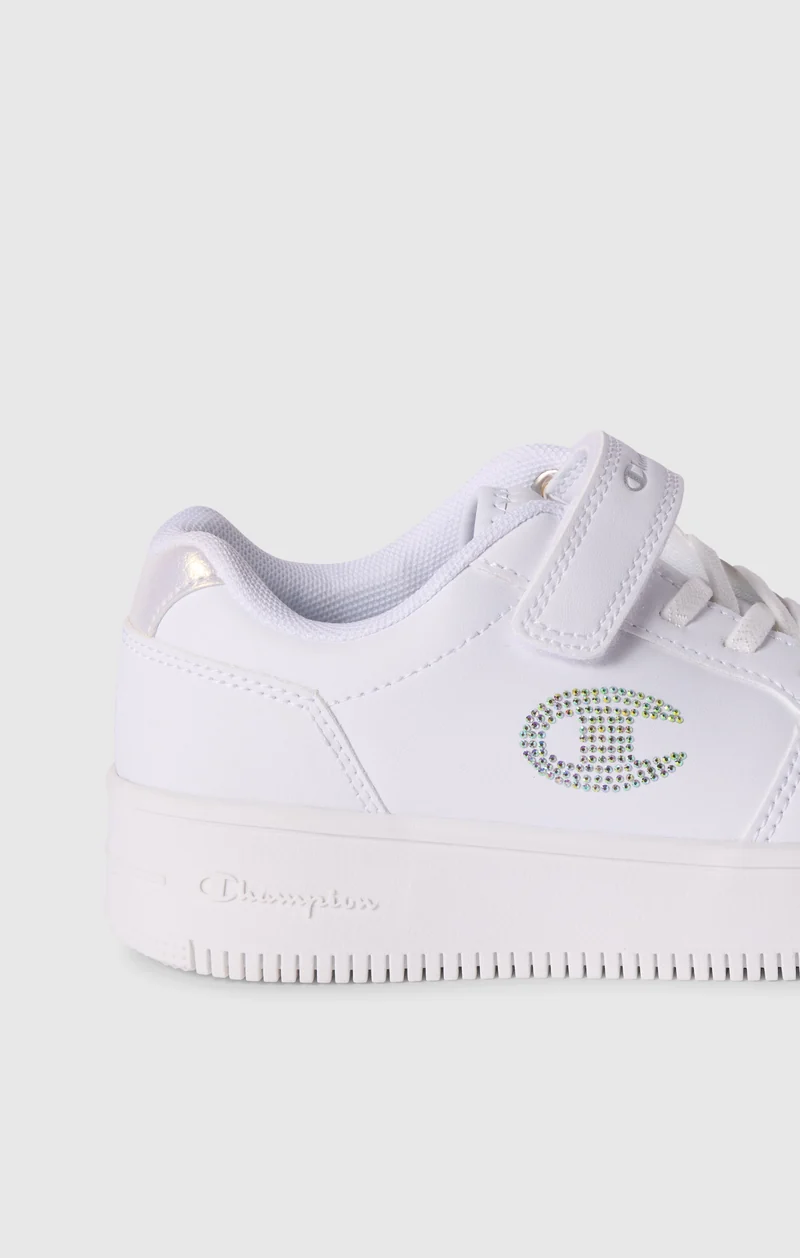 Girls' RD18 Platform Glitter G PS Low Cut Trainers