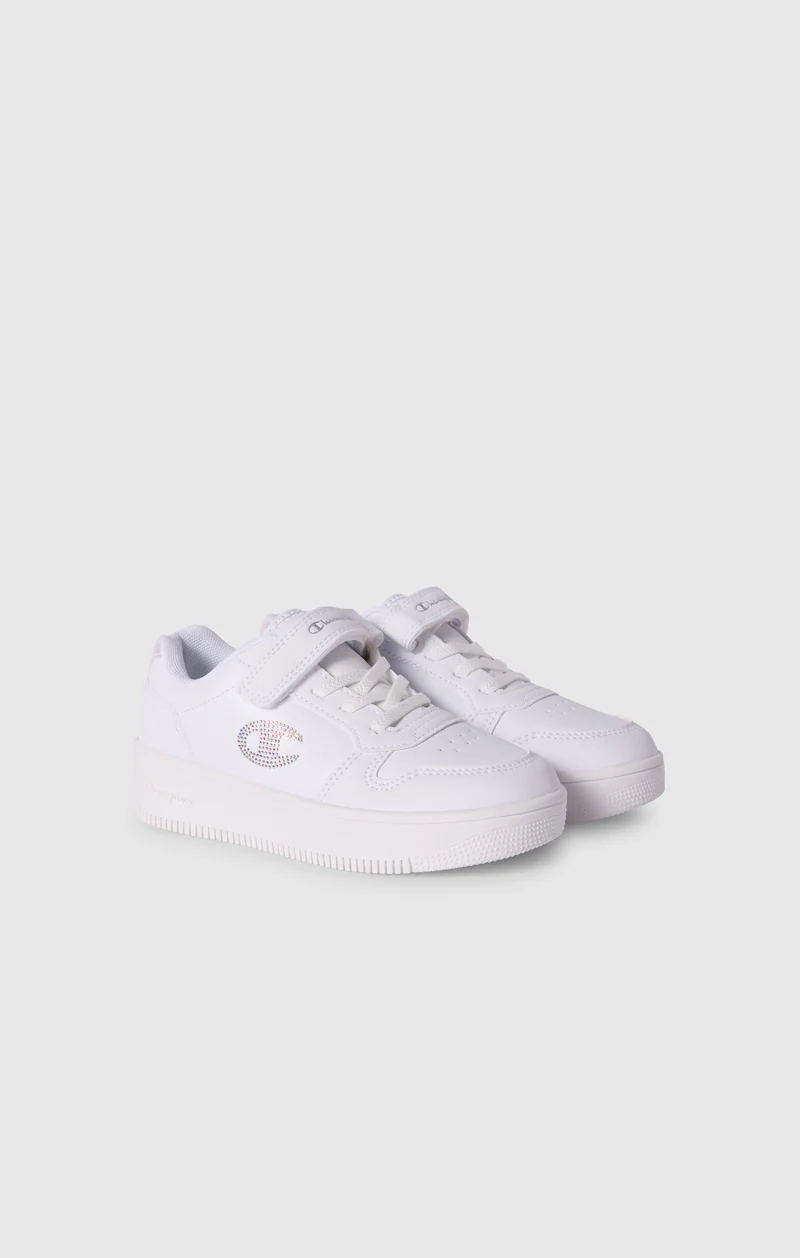 Girls' RD18 Platform Glitter G PS Low Cut Trainers