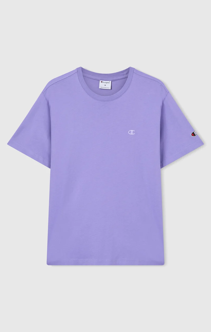 Men’s T-Shirt with Small C Embroidery Logo Icons