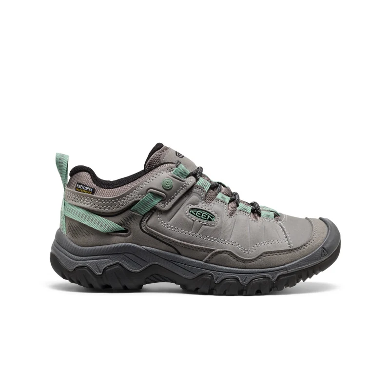 Targhee IV Wasserdichte Wanderschuhe für Damen | Alloy/Granite Green