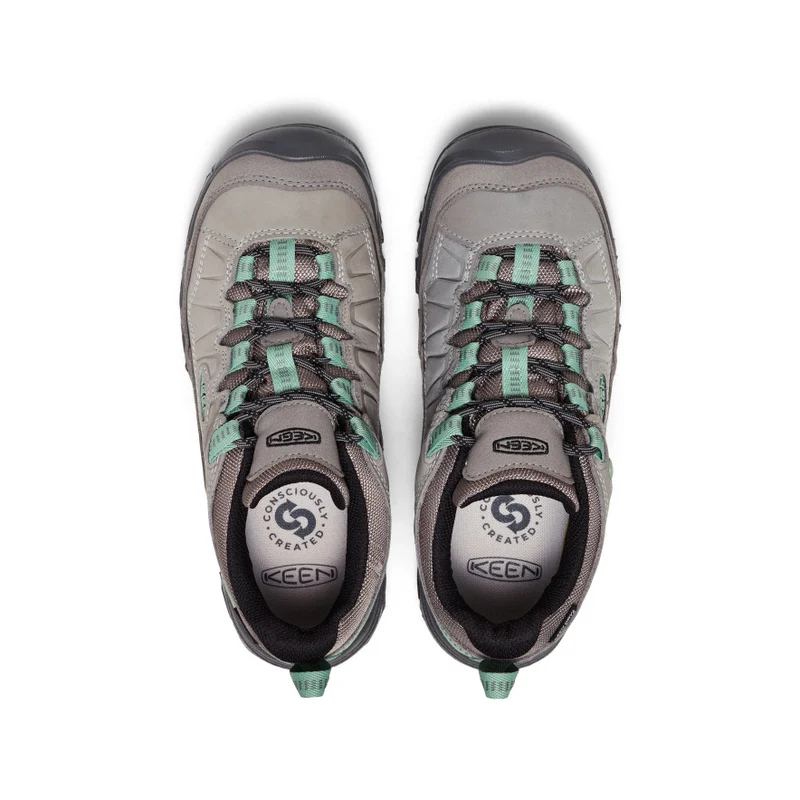Targhee IV Wasserdichte Wanderschuhe für Damen | Alloy/Granite Green