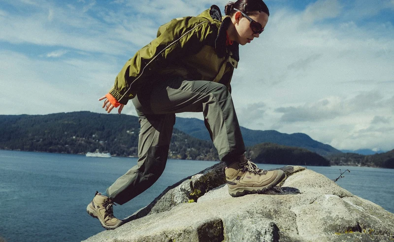 Targhee IV Wasserdichte Wanderstiefel für Damen | Brindle/Nostalgia Rose
