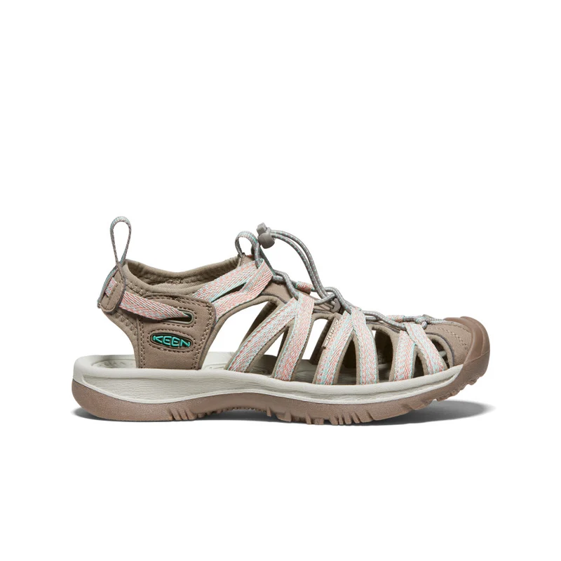 Whisper Sandalen für Damen | Taupe/Coral