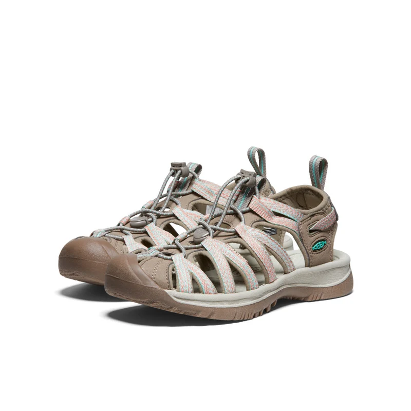 Whisper Sandalen für Damen | Taupe/Coral