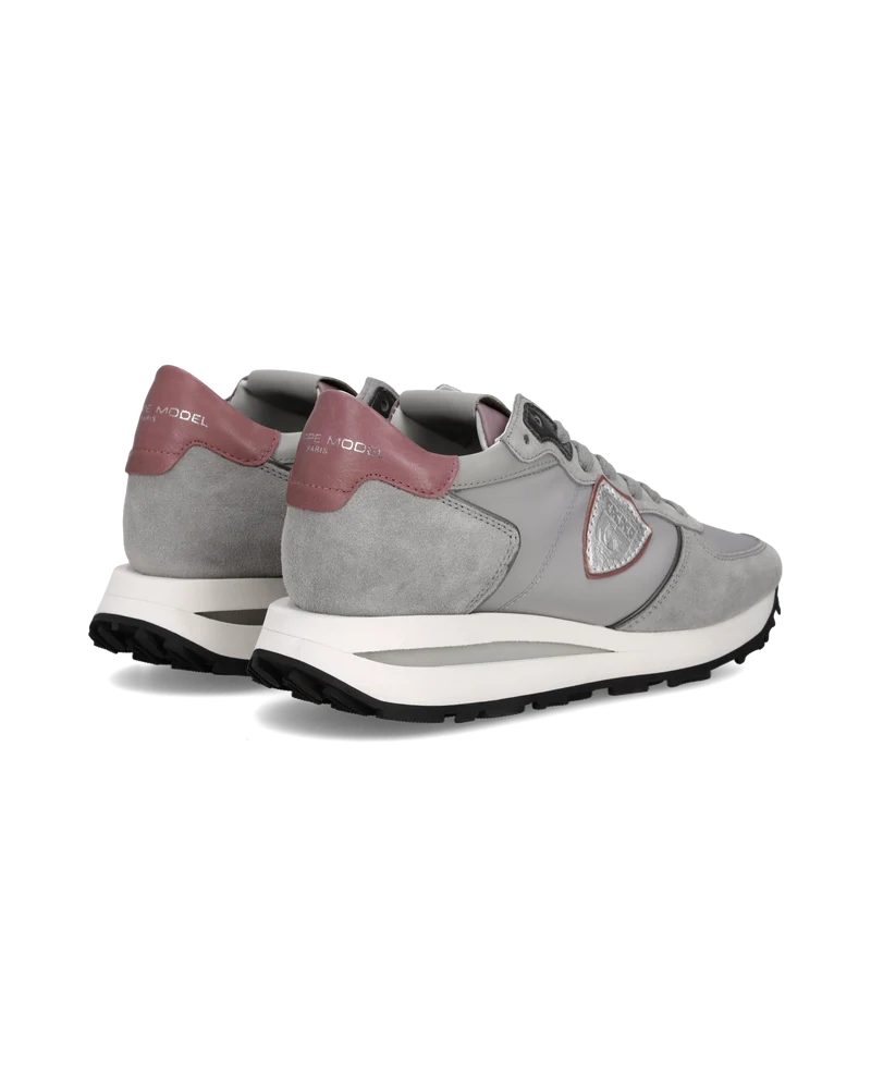Sneakers Tropez Haute Running Women, Grey Burgundy