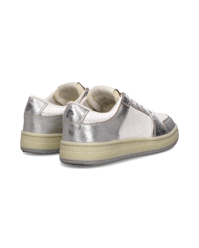 Sneakers La Grande Tennis Women, White Silver