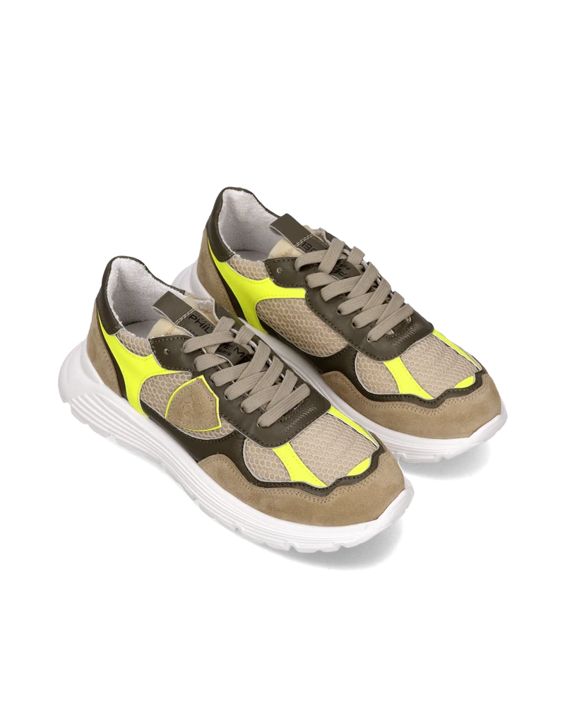 Sneakers Olympique Junior, Beige Yellow