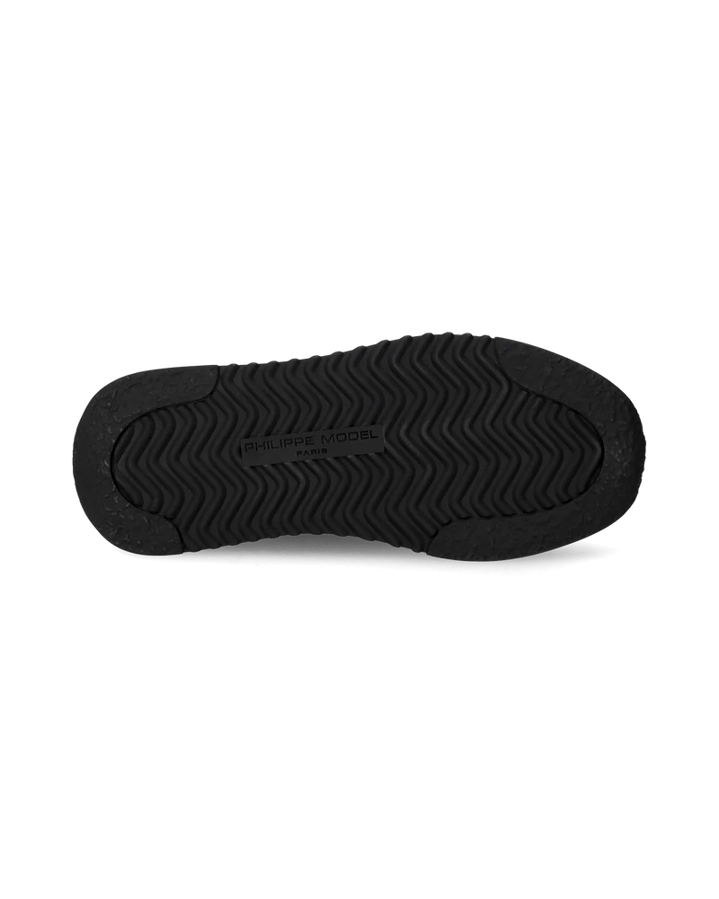 Men's Tropez 2.1 Low-Top Sneakers in Nylon And Leather, Black