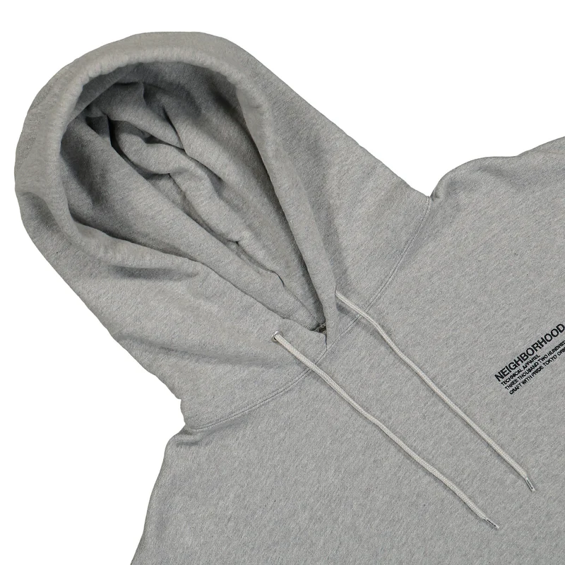Plain Sweat Parka LS