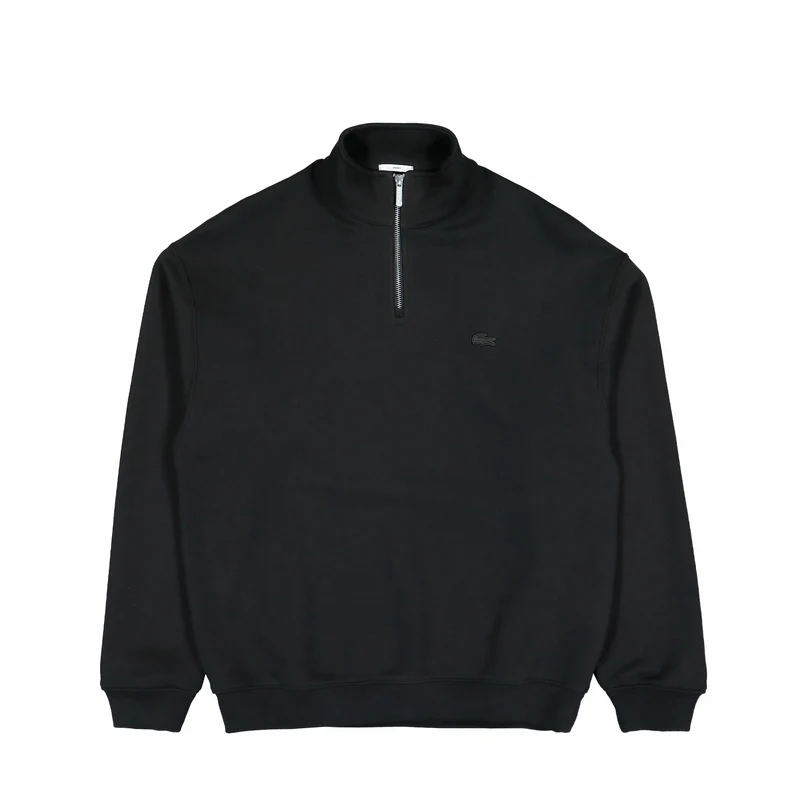 Heavy Fleece Zipper Neck Sweatshirt