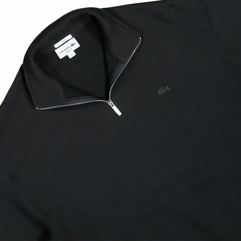 Heavy Fleece Zipper Neck Sweatshirt