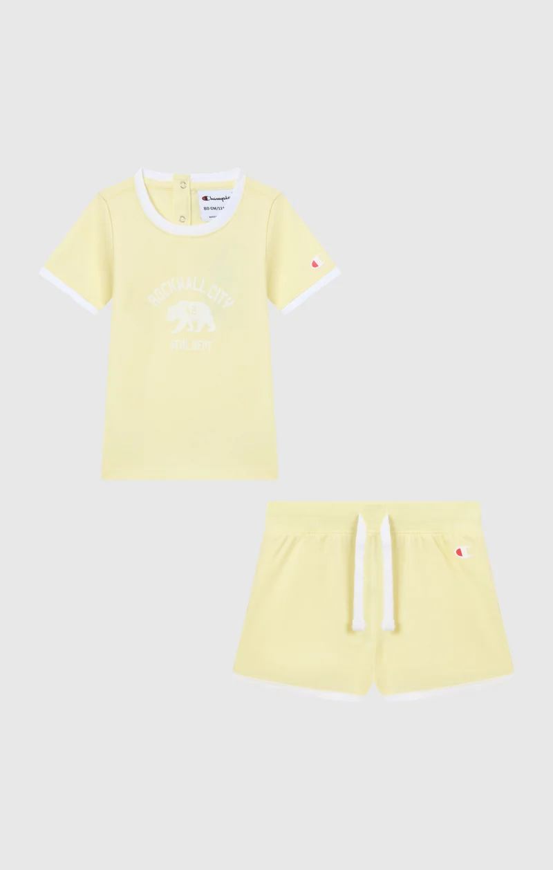 Baby Girl T-Shirt and Shorts Set
