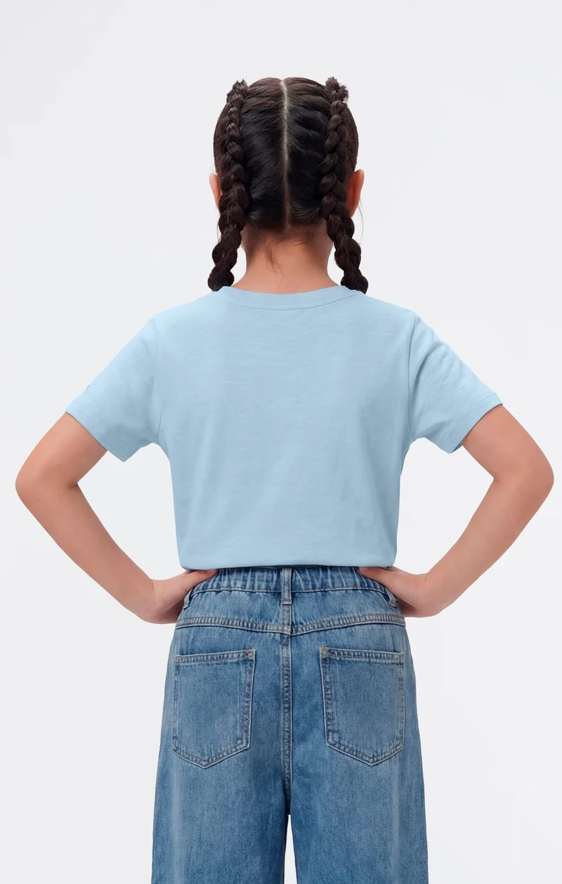 Girls’ Graphic Crewneck T-Shirt