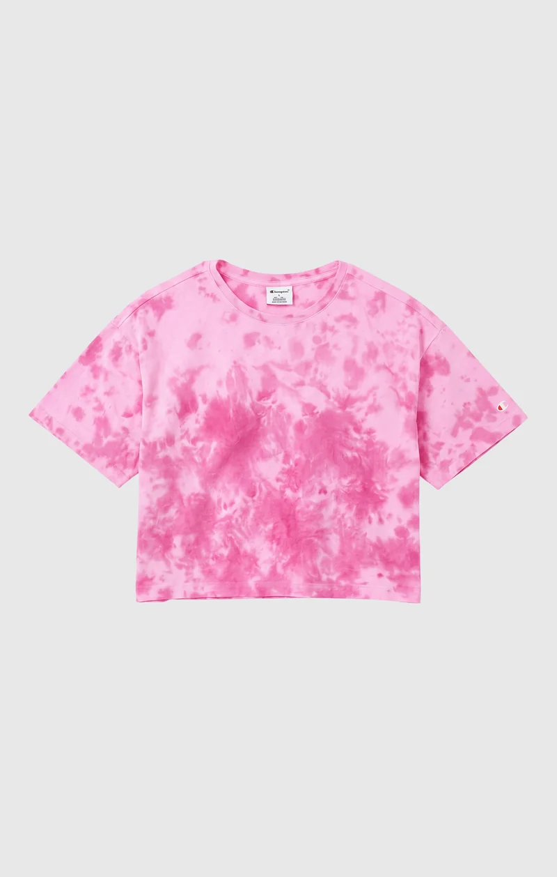 Girls’ Cotton Tie-Dye T-Shirt