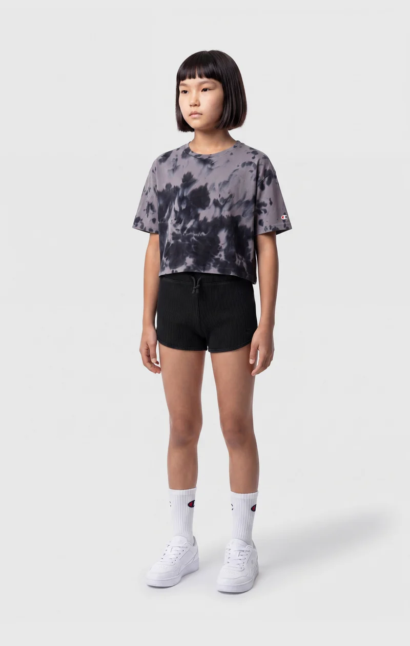 Girls’ Cotton Tie-Dye T-Shirt