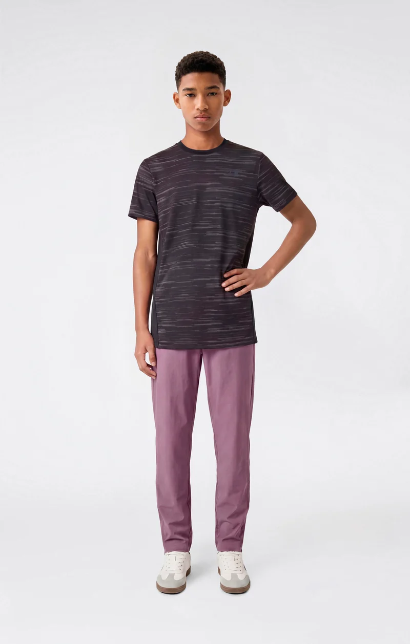 Boys’ Elastic Cuff Pants in Stretch Nylon