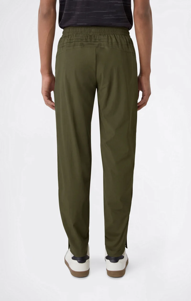 Boys’ Elastic Cuff Pants in Stretch Nylon