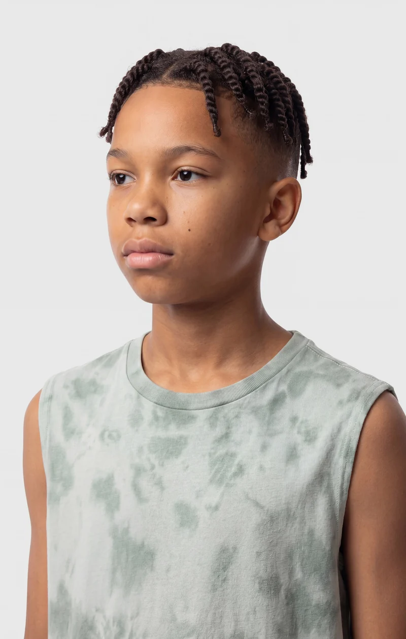 Boys’ Cotton Tie-Dye Tank Top