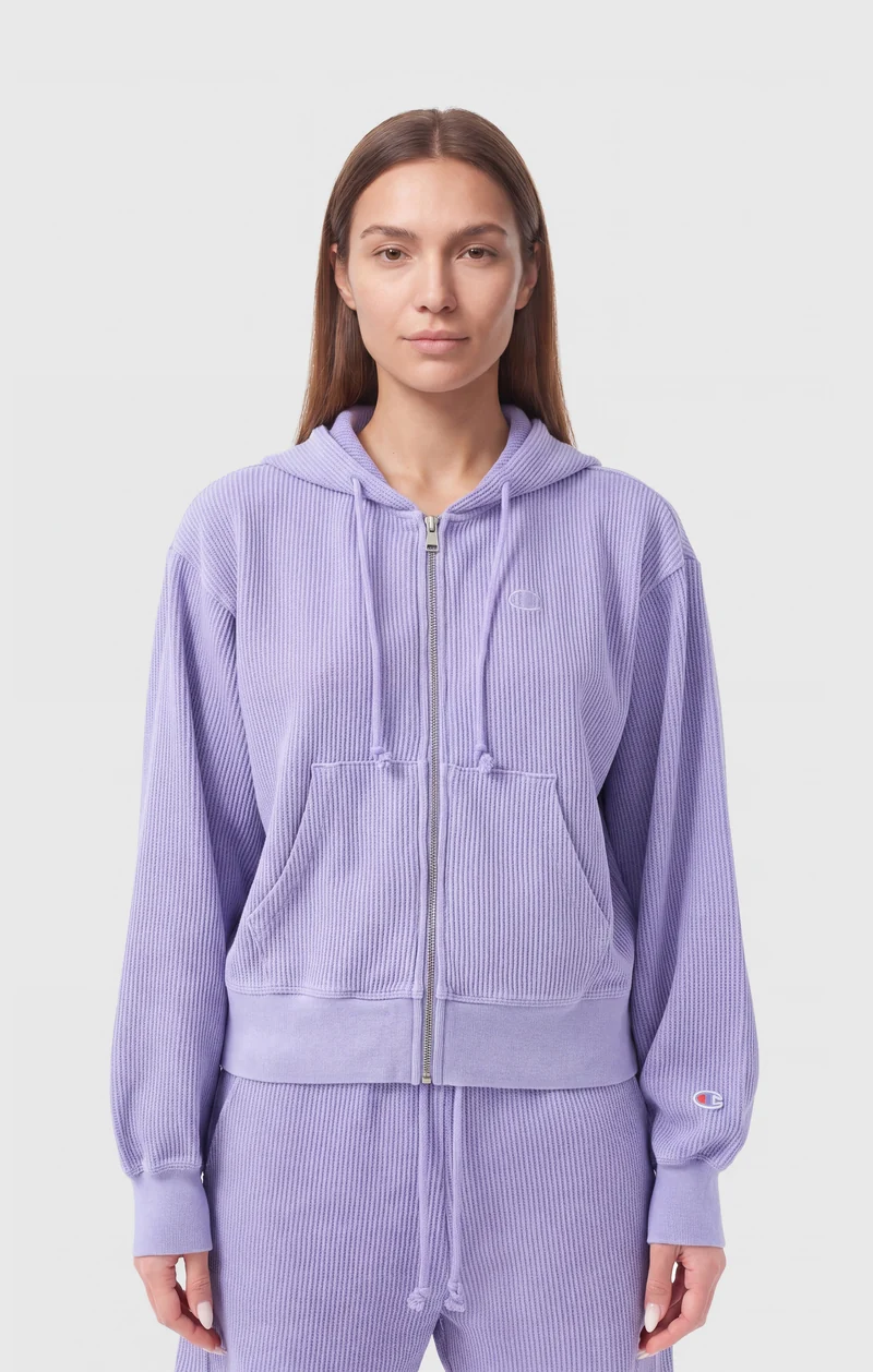 Women’s Full Zip Cotton Hoodie