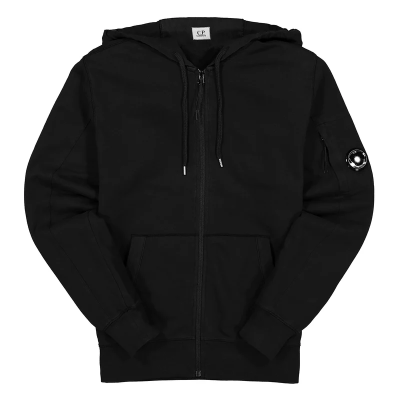 Light Fleece Zipped Hoodie
