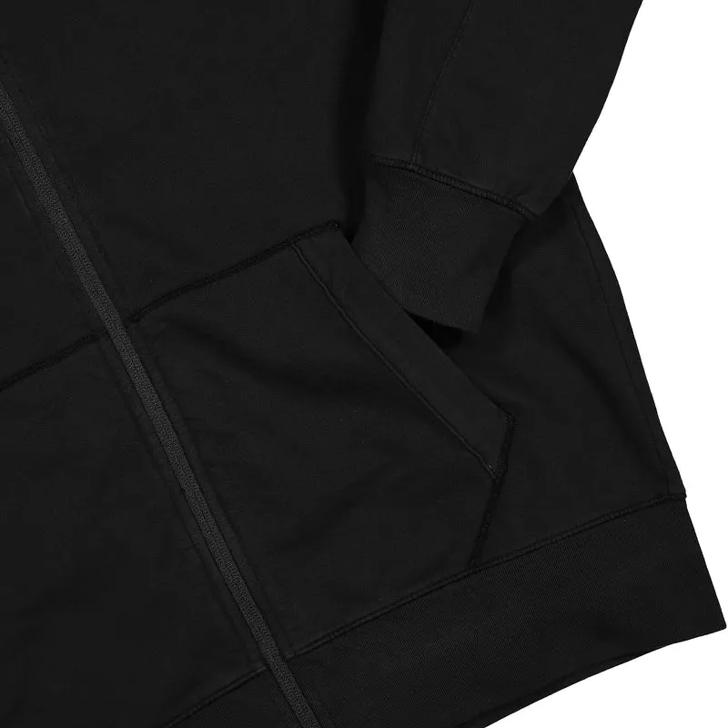 Light Fleece Zipped Hoodie
