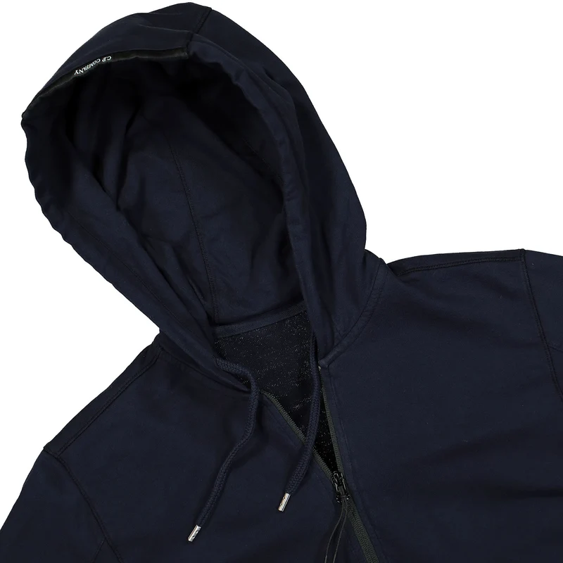 Light Fleece Zipped Hoodie