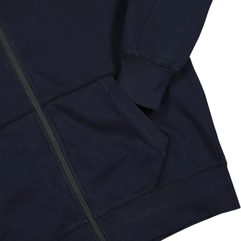 Light Fleece Zipped Hoodie