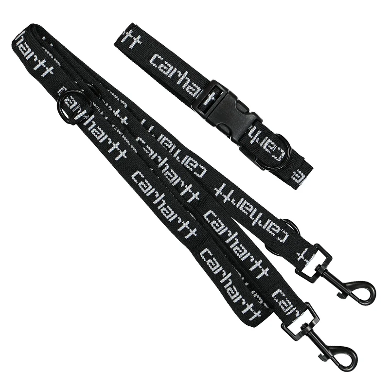 Script Dog Leash & Collar