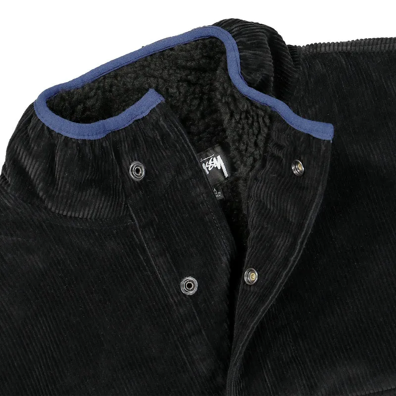 Corduroy Mock Pullover