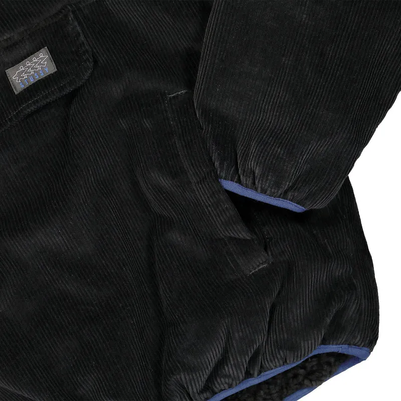 Corduroy Mock Pullover