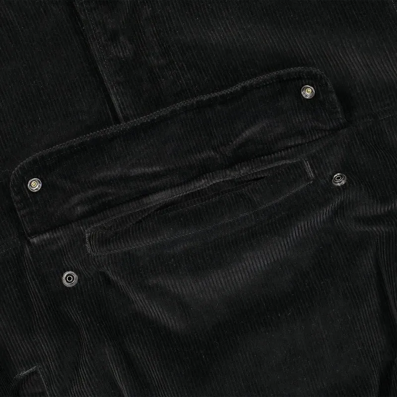Corduroy Mock Pullover