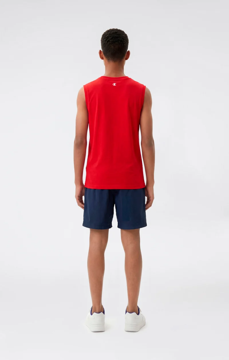 Boys’ Sleeveless T-Shirt and Swim Shorts Set