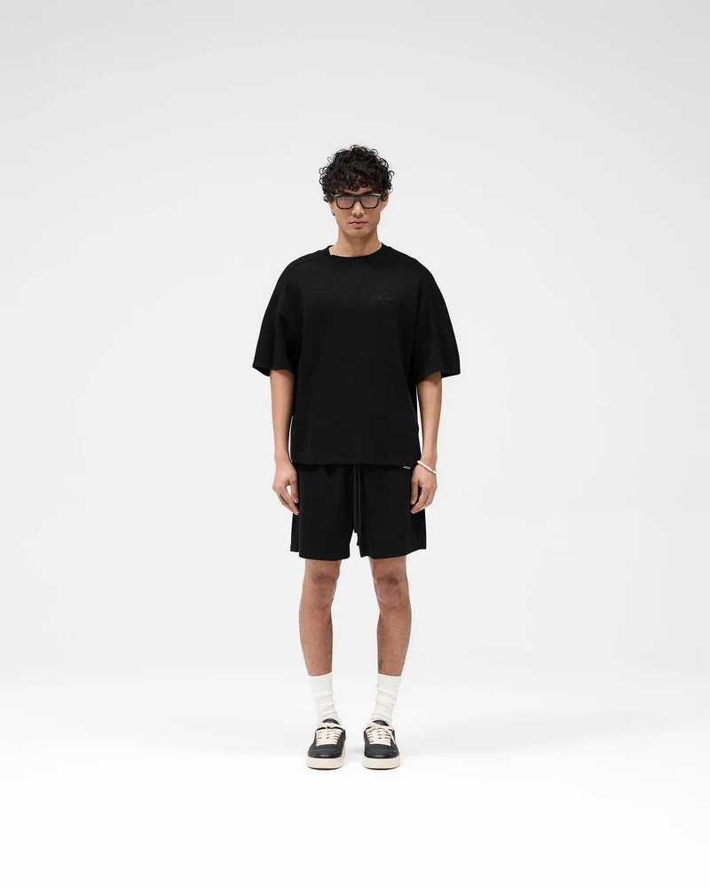 Waffle Shorts - Black