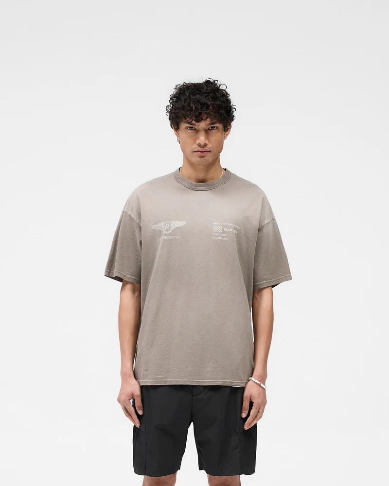 Team Rep T-Shirt - Dark Taupe