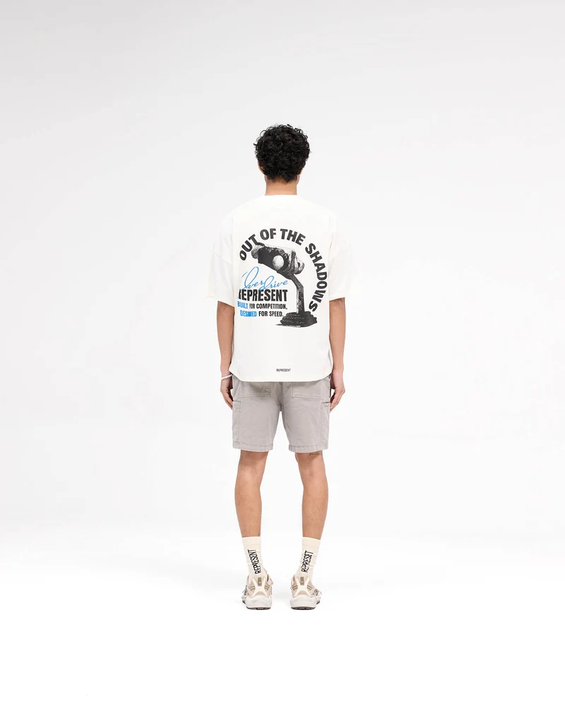 Out Of The Shadows T-Shirt - Flat White