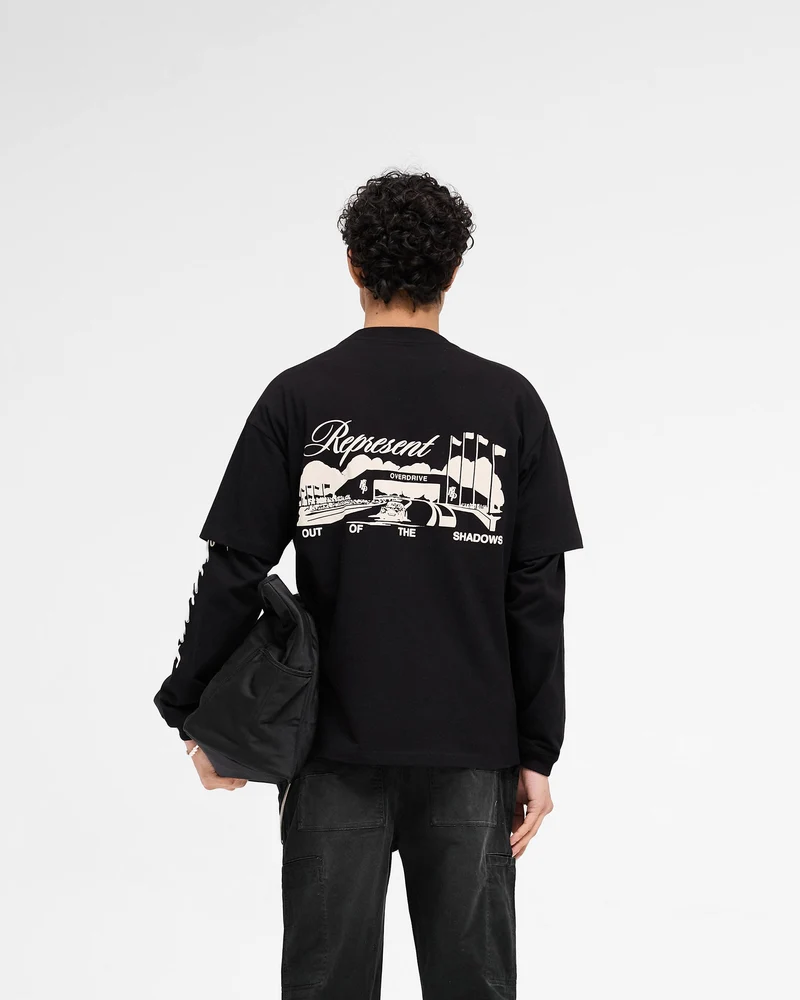 Raceway T-Shirt - Jet Black