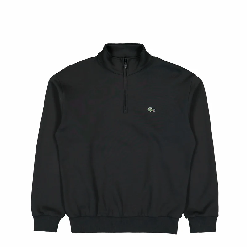 Fleece Zip Neck Sweatshirt