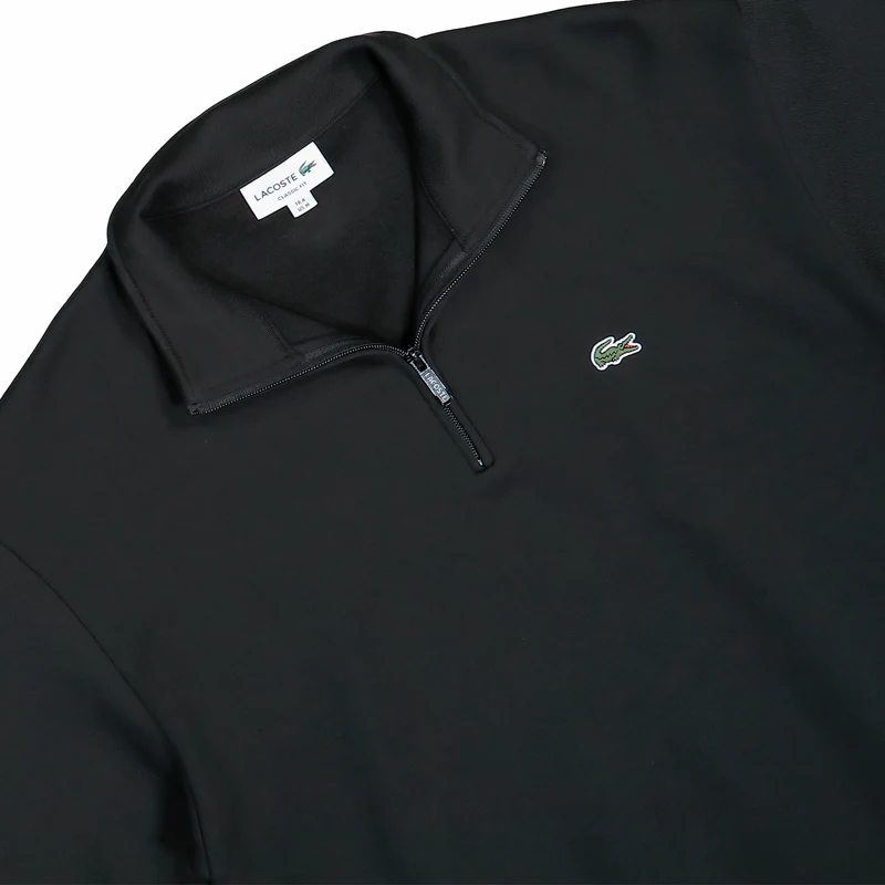 Fleece Zip Neck Sweatshirt