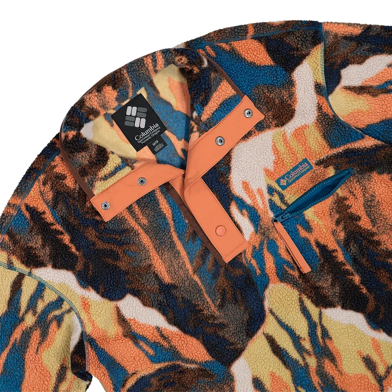 Helvetia II Printed Half Snap Fleece