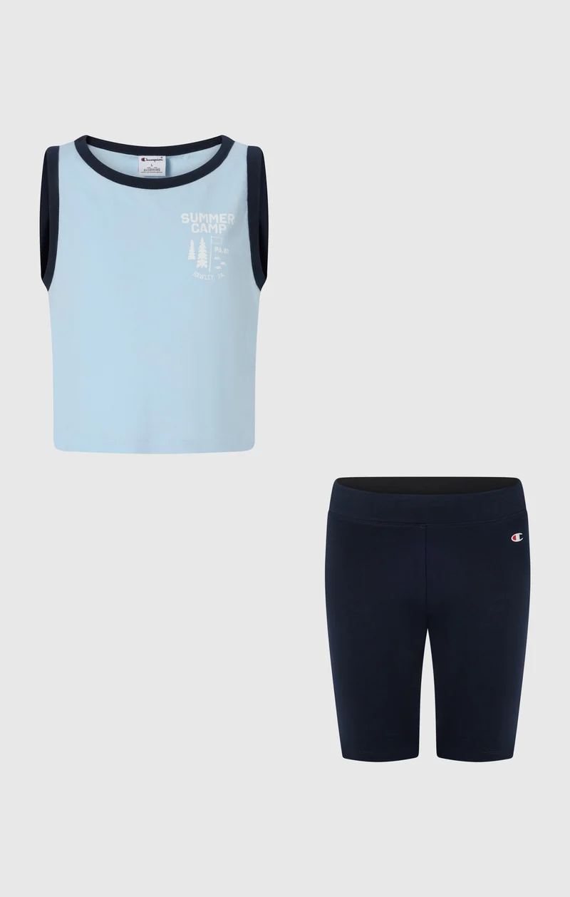 Girls’ Tank Top and Cycling Shorts Set Icons