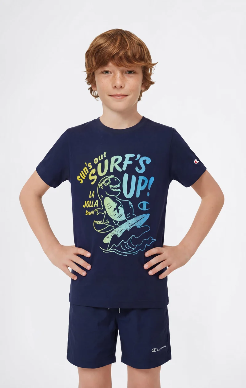 Boys’ T-Shirt and Swim Shorts Set