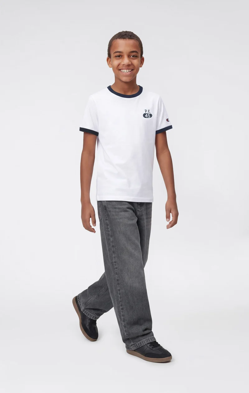 Boys’ Ringer T-Shirt with Graphic
