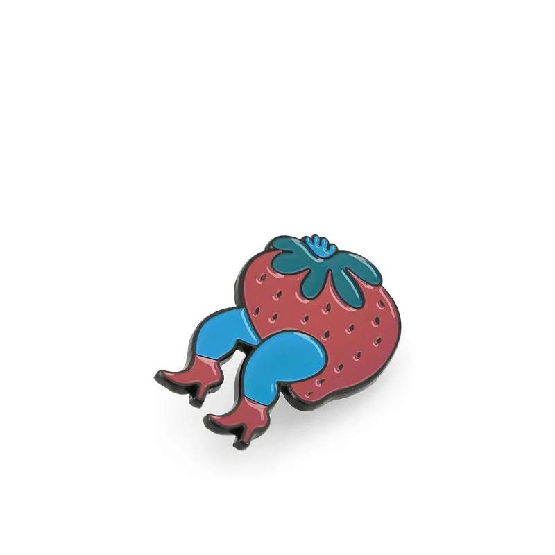 Stupid Strawberry Enamel Pin