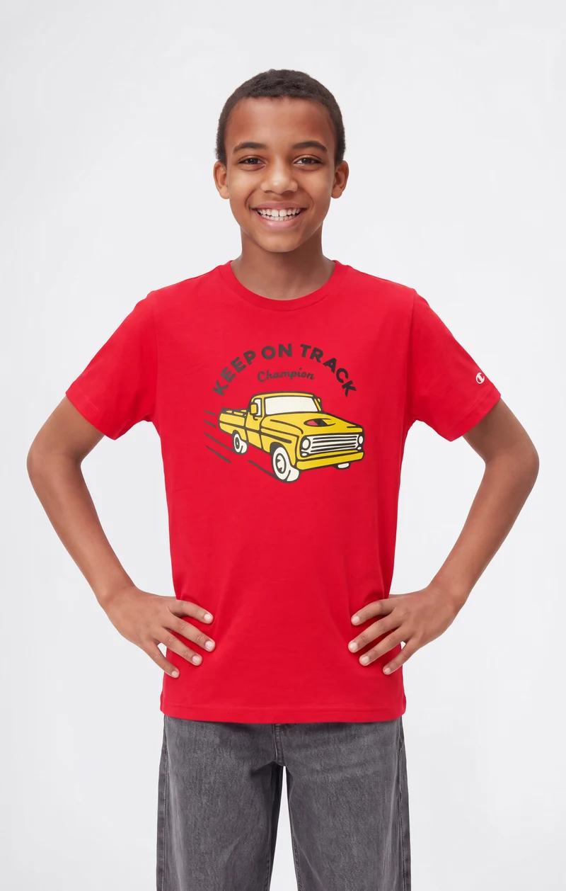 Boys’ Graphic Cotton T-Shirt